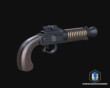 Skeleton Crew Blaster - 3D Print Files