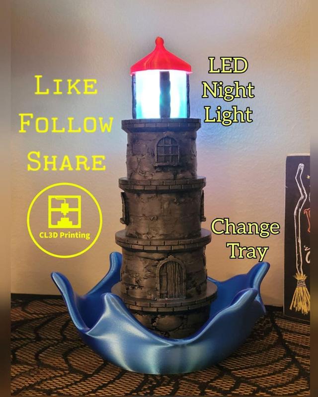 Lighthouse Change / Ring Bowl & Night Light