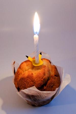 Pikachu and Eevee Birthday Candle Stand