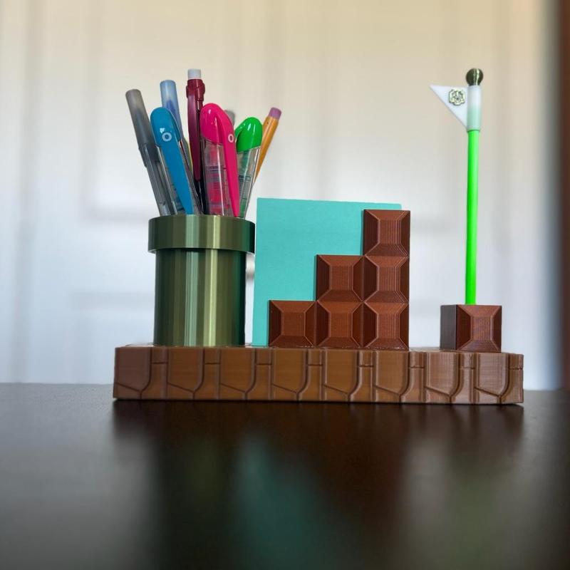 Mario Bros. Pen Organizer - Level 2 (Post-it)