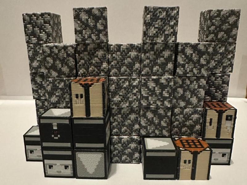 Minecraft Cobblestone Castle