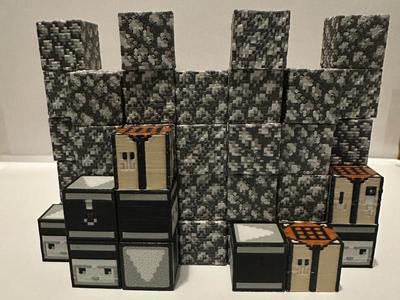Minecraft Cobblestone Castle