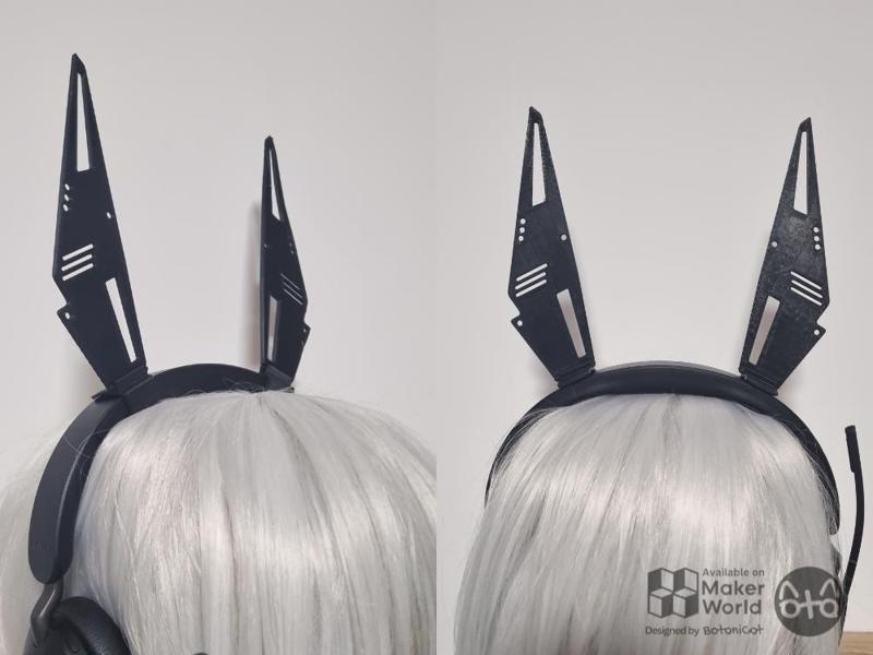 Headset Clips: Mecha Anubis Ears