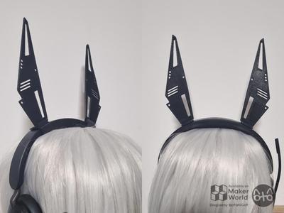 Headset Clips: Mecha Anubis Ears