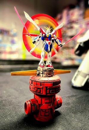 G Gundam Ring Stand HG 1/144 