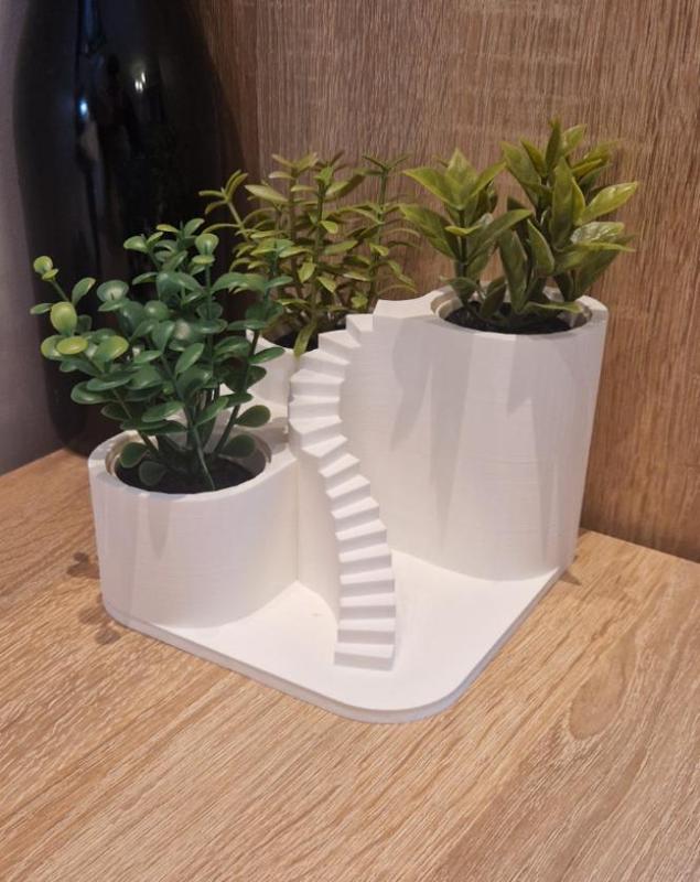 IKEA Fejka triple pot vase 