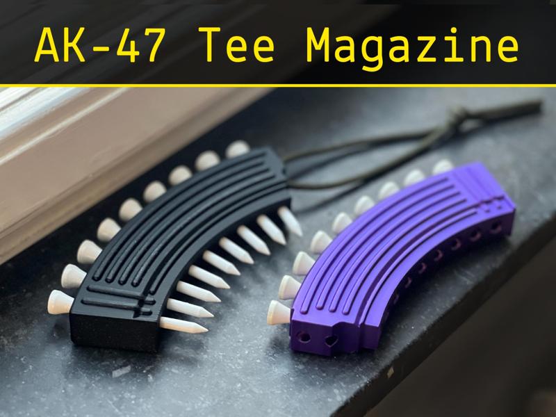AK-47 Golf Tee Magazine