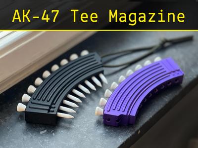 AK-47 Golf Tee Magazine