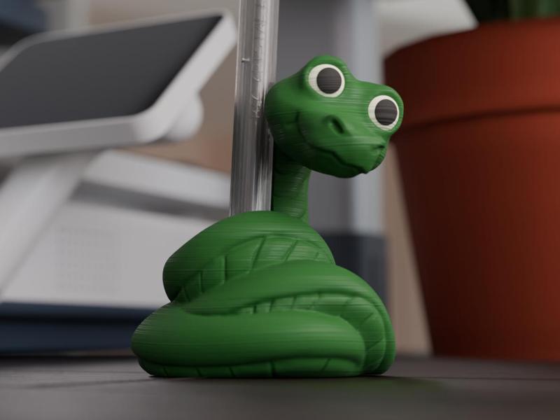 Snake Pen holder Multi-colour AMS