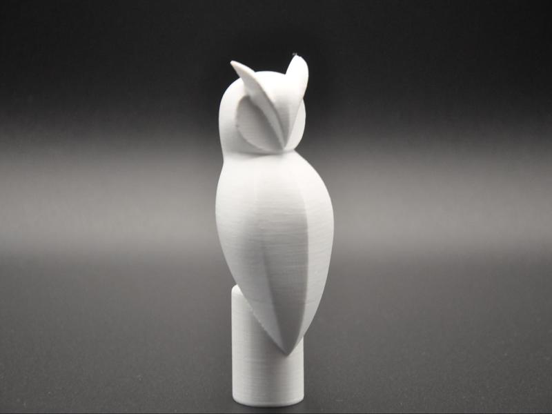 Minimalist Owl Statue