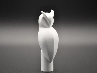 Minimalist Owl Statue