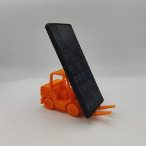 Forklift phone stand