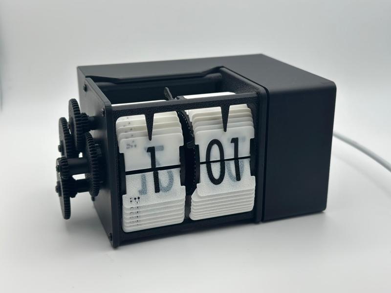 Case for Flip Clock Mechanism