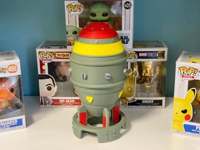 Mini Nuke Bomb - Fallout-Inspired Container