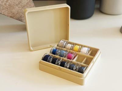 Spool Holder Yarn Sewing Yarn Box Storage 21x12mm