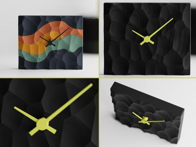 Voronoi Edition Clock