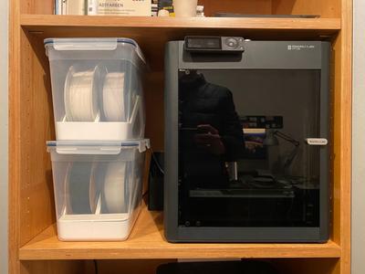 15€ Ikea AMS and Drybox with spool mount