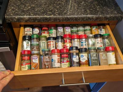 Spice Drawer Organizer V1