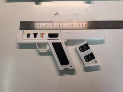 Creative Gun-Shaped SD and TF Card Storage Box