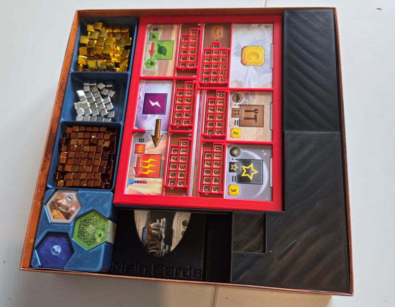 Terraforming mars organizer + player mat