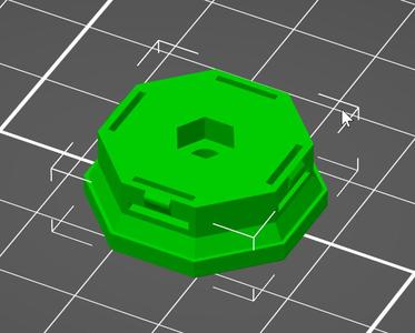 Remix of Multiboard Snap for M3 Nut