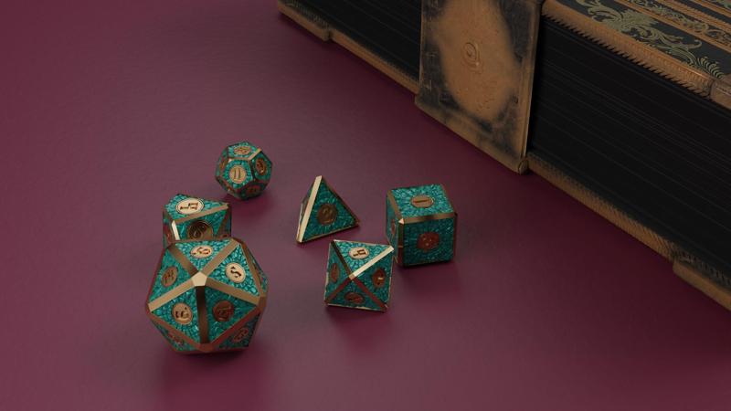 DICE SET ZELDA TEARS OF THE KINGDOM