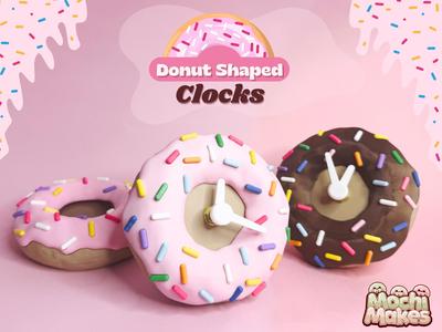 Donut Clock! No Ams! 