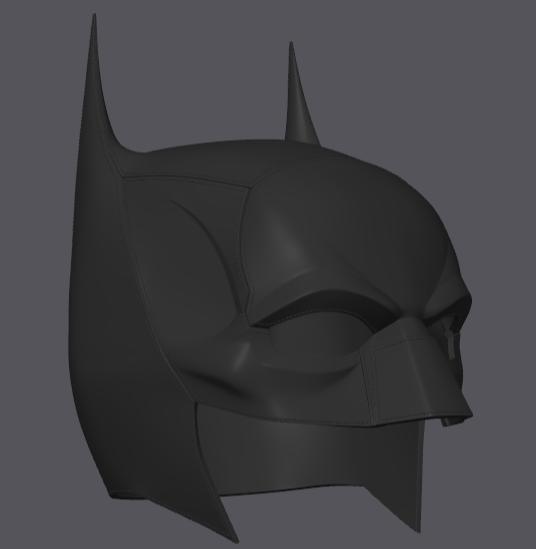 The Batman 2022 Inspired Helmet Split (WIP)
