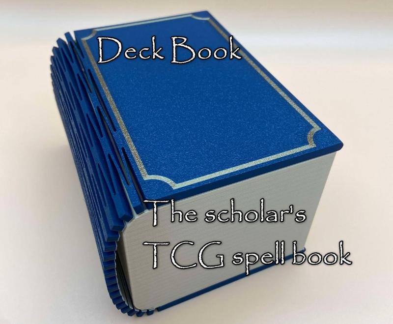 Deck Book - Book-looking deckbox for any card game