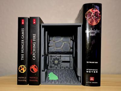 Functional Fallout Vault Book Nook w/compartment