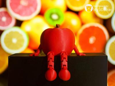 Articulated Apple with flexi legs