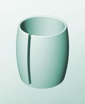 CR162-220-S Modular Stacking slotted container for home decor
