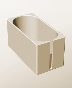 CX96-110-SS Stackable slotted component box for creative makers