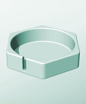 CH162-45-S Stacking slotted module bin for modern home decor