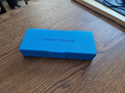 Storage box for the TSPROF Diamond sharpening stone and tool
