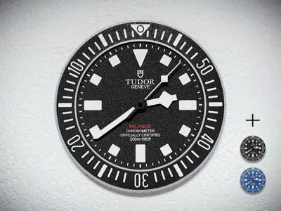 Tudor Pelagos FXD – Wall Clock