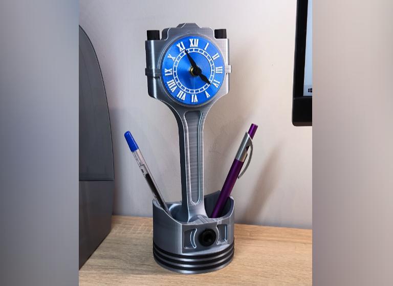 Piston Clock