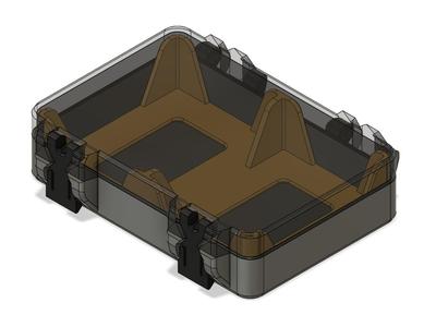 SnapLock DoubleWide Card Box + Insert - Parametric