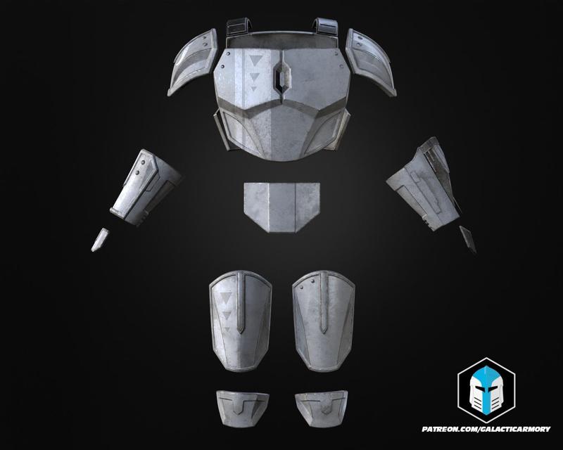 Mando Honor Armor - 3D Print Files