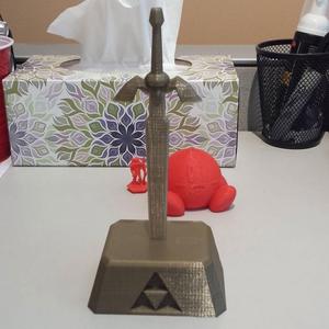 Master Sword in Pedestal of Time