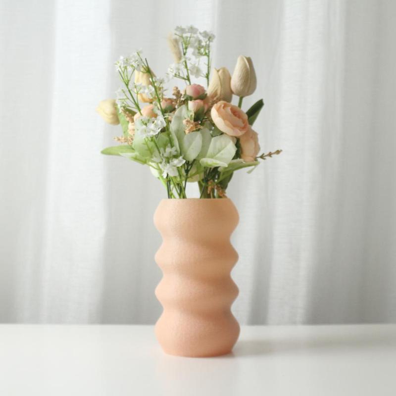 The Melloo Vase STL 3D Print File, Home Decor Vase for Plants and Flowers, With Secret