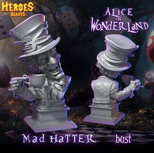 Mad hatter bust