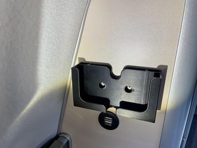 Customizable Wall Mount for Mobile Hotspot / Wifi Access Point / Router (screws or glue pads, TP-Link, Huawei, Alcatel..)