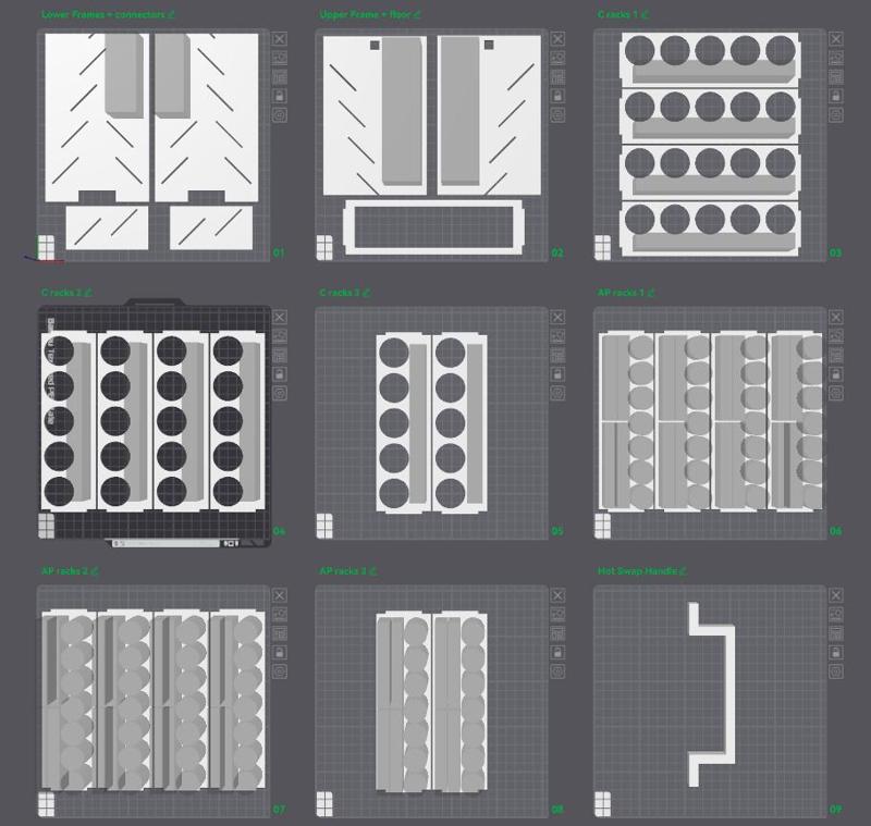 Citadel Paint Rack/Stand - Low filament & Army Painter options
