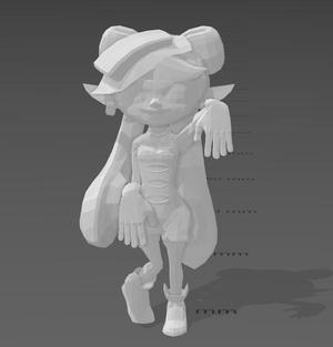 Splatoon 1 2 3 ayo calie
