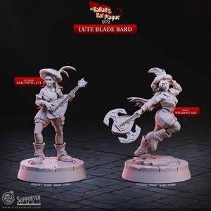 Lute Blade Bard (Pre-Supported) | Cast n Play