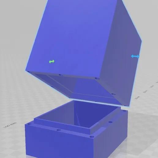 Simple Supportless, multi sized deckbox
