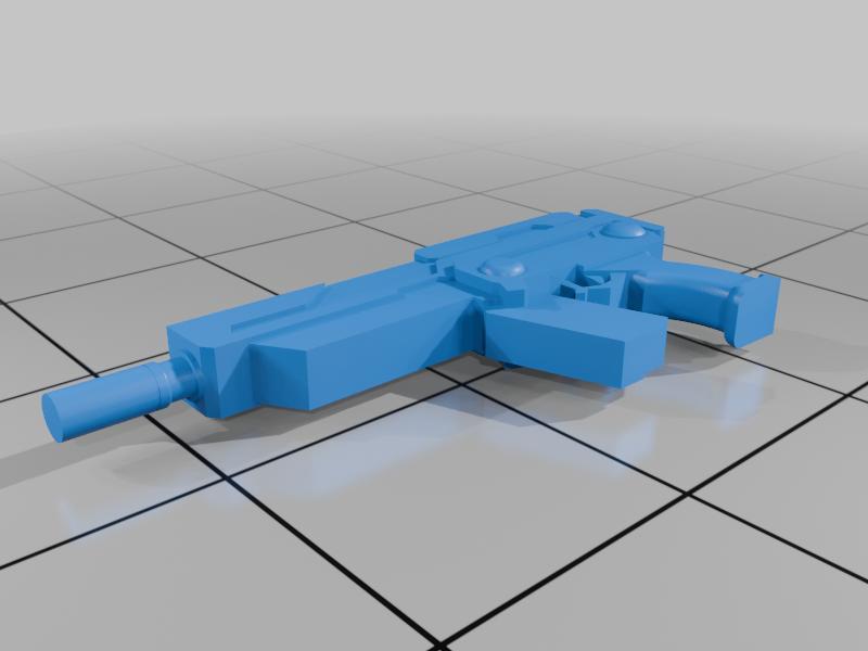 Final fantasy remake inspired gun