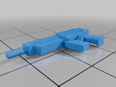 Final fantasy remake inspired gun