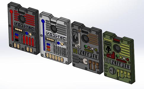 Meshtastic SEEED T1000E Star Wars Themed Cases